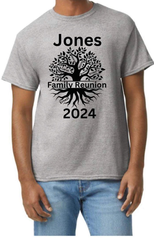 Jones Family Reunion T-Shirts